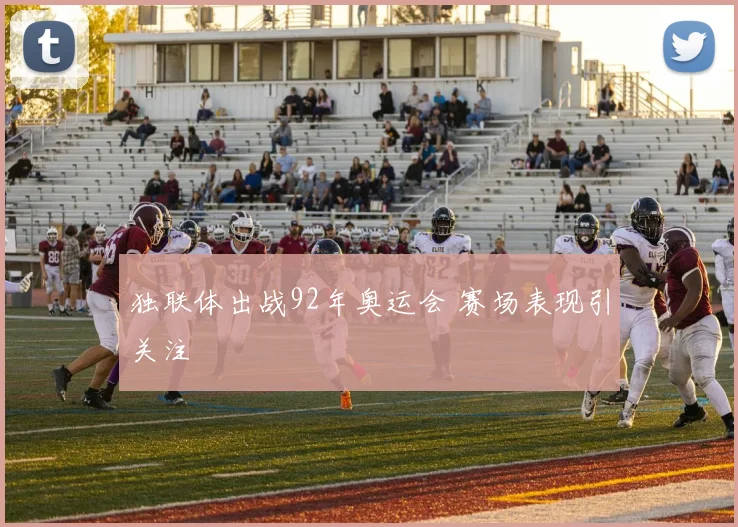 独联体出战92年奥运会 赛场表现引关注